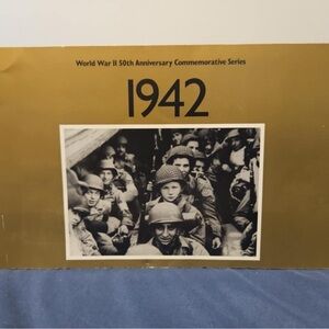 World War II 50th Anniversary Commemorative Series Poster - 1942
